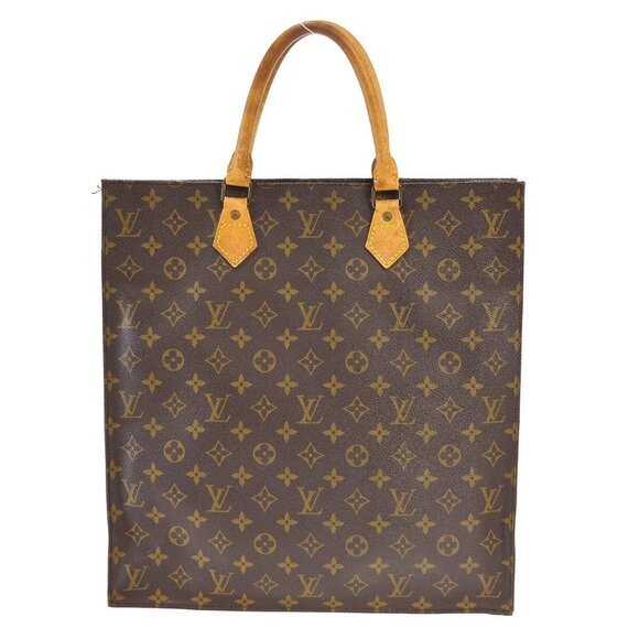 Louis Vuitton MONOGRAM SAC PLAT HANDBAG - Picture 1 of 10